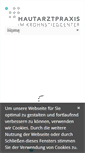Mobile Screenshot of hautarztpraxis-langenhorn.de