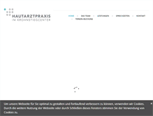 Tablet Screenshot of hautarztpraxis-langenhorn.de